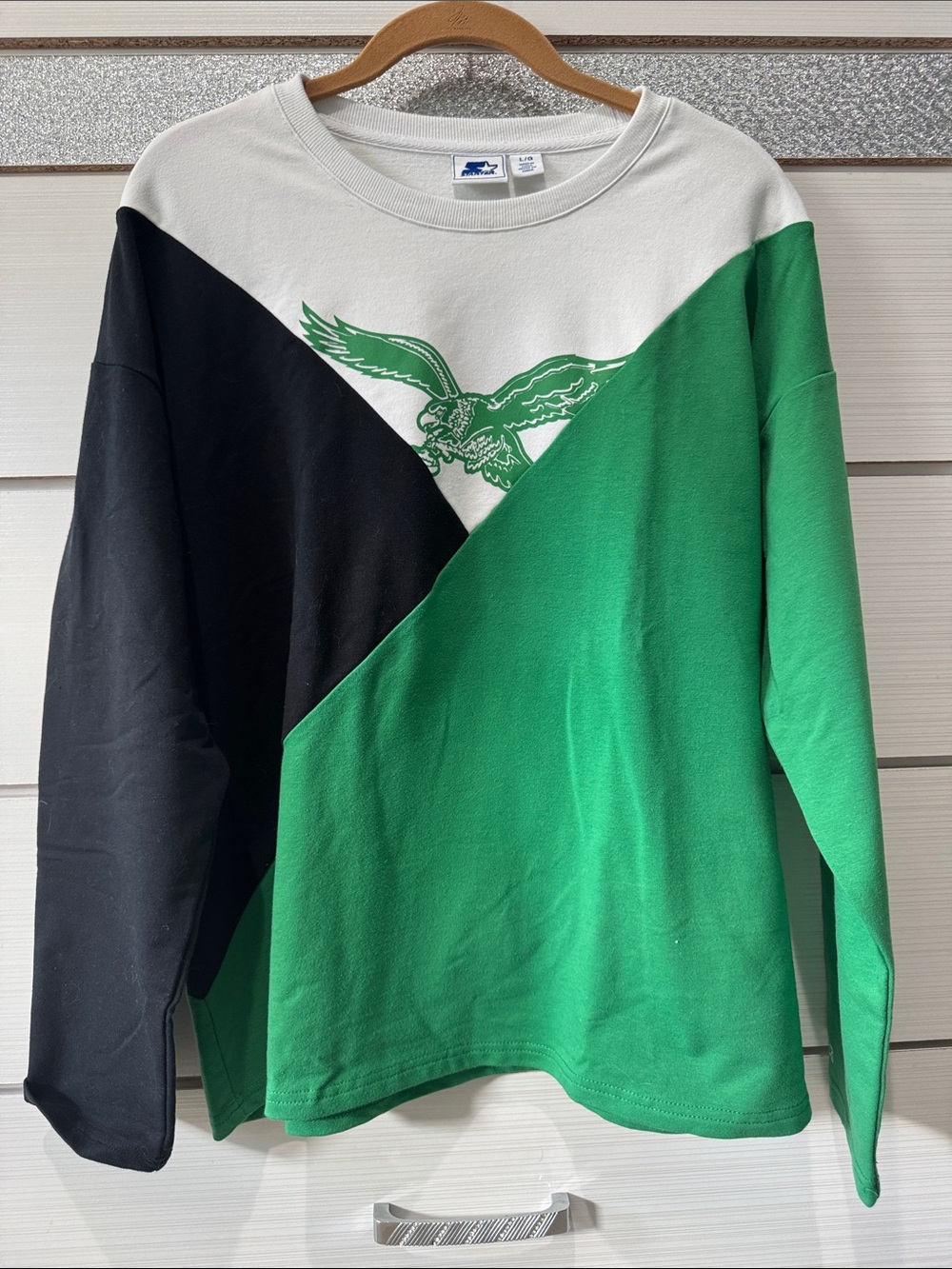 Philadelphia Eagles Graphic Sweatshirt - Green/Black/White